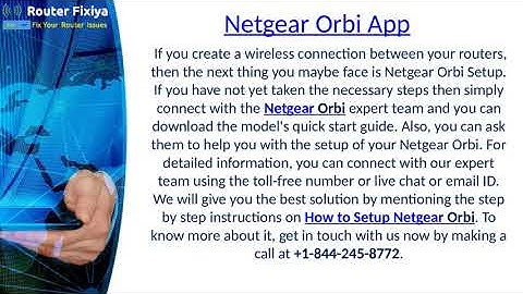 Orbi Setup | Netgear Orbi Setup | Netgear Orbi App | How to Setup Orbi