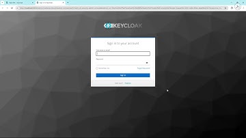 #springcloud  -  Cài đặt keycloak