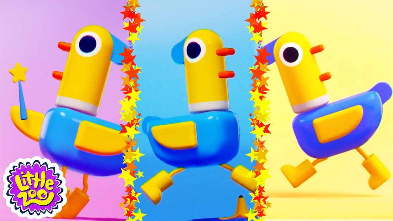 Quack-a-thon with Silly Duck! 🦆🤪 | 10 Minutes of Quacking | Silly Cartoons for Kids