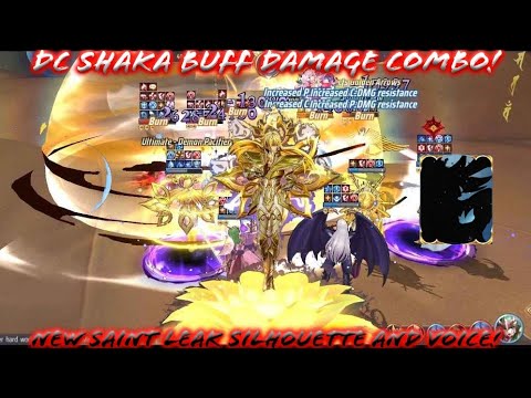 Saint Seiya: Awakening (KOTZ) - DC Shaka with Damage Buff Combo! New