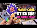 Make Stickers for Christmas Gifts in Minutes
