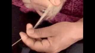 Handspinning technique -Inch worm