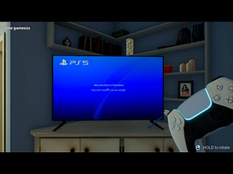 PS5 SIMULATOR: a first-person game where you do Unboxing and install your PS5 (PC) 5MG