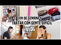 VLOG | Organizo algunos lugares de la casa 🏠 Opinión: Tratar con gente difícil  📖 Fin de semana