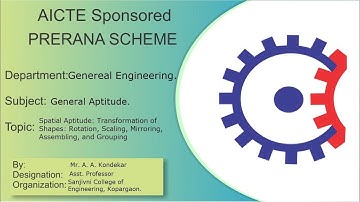 Spatial Aptitude: Transformation of Shapes