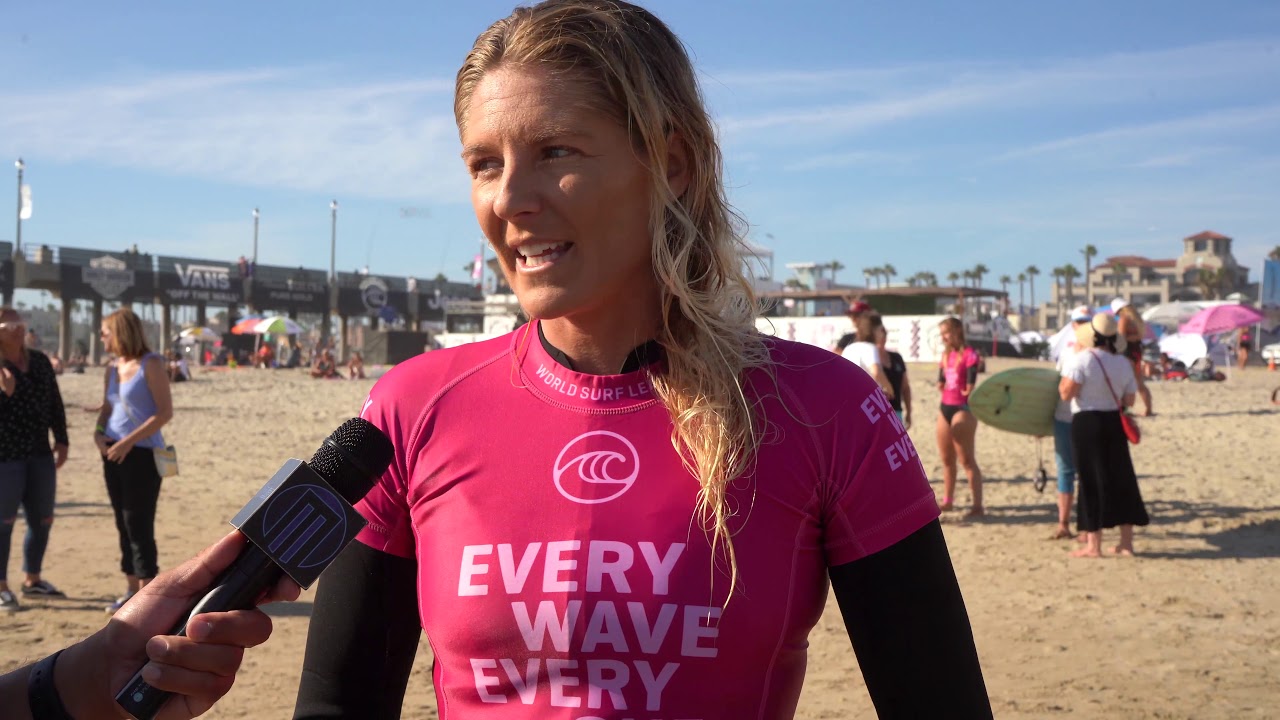 stephanie gilmore married Stephanie Gilmore Talks About Rising Tide at US Open of Surfing