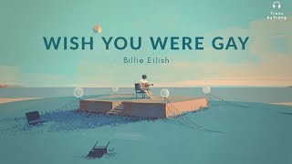 [Vietsub] Billie Eilish | Wish You Were Gay