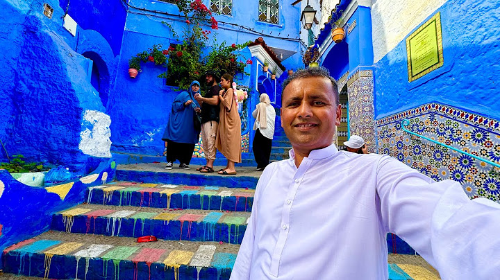 Chefchaouen the Blue City of Morocco 🇲🇦 | Tangier Food Street | Moroccan Street Food | Village Food