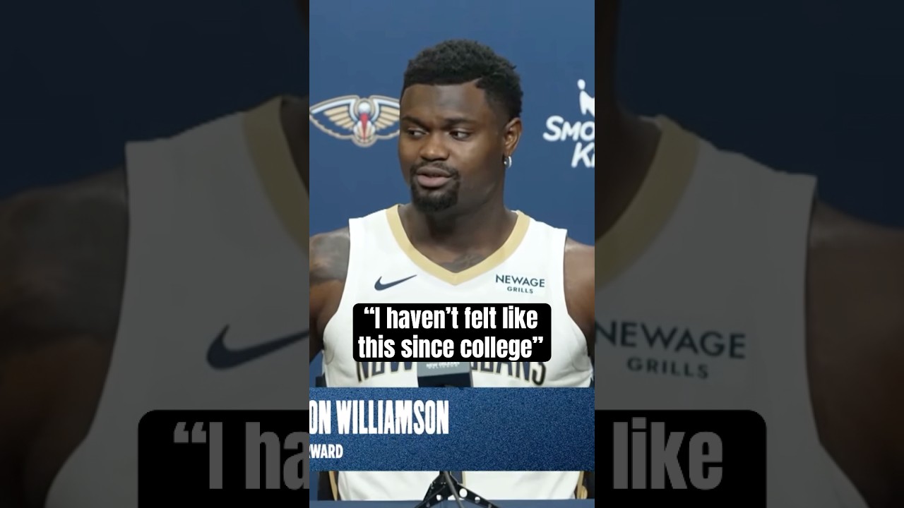 Zion feeling different this season 💪 (via 