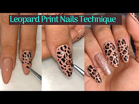 Leopard Print Nails | Leopard Nail Art Tutorial