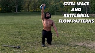 Ep. 183  Steel Mace And Kettlebell Flow Patterns. Freestyle Kettlebell Juggling