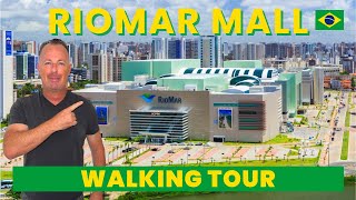 RIOMAR Shopping Mall WALKING TOUR Fortaleza, Brazil 🇧🇷 - You WON'T Believe it!