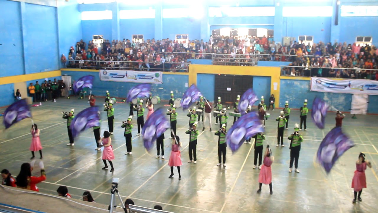 Penampilan First Winner KOMF 2018 Marching Band SMAN 6 Kendari