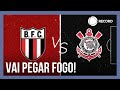 RECORD exibe Botafogo e Corinthians nesta quarta (14) pelo Paulistão