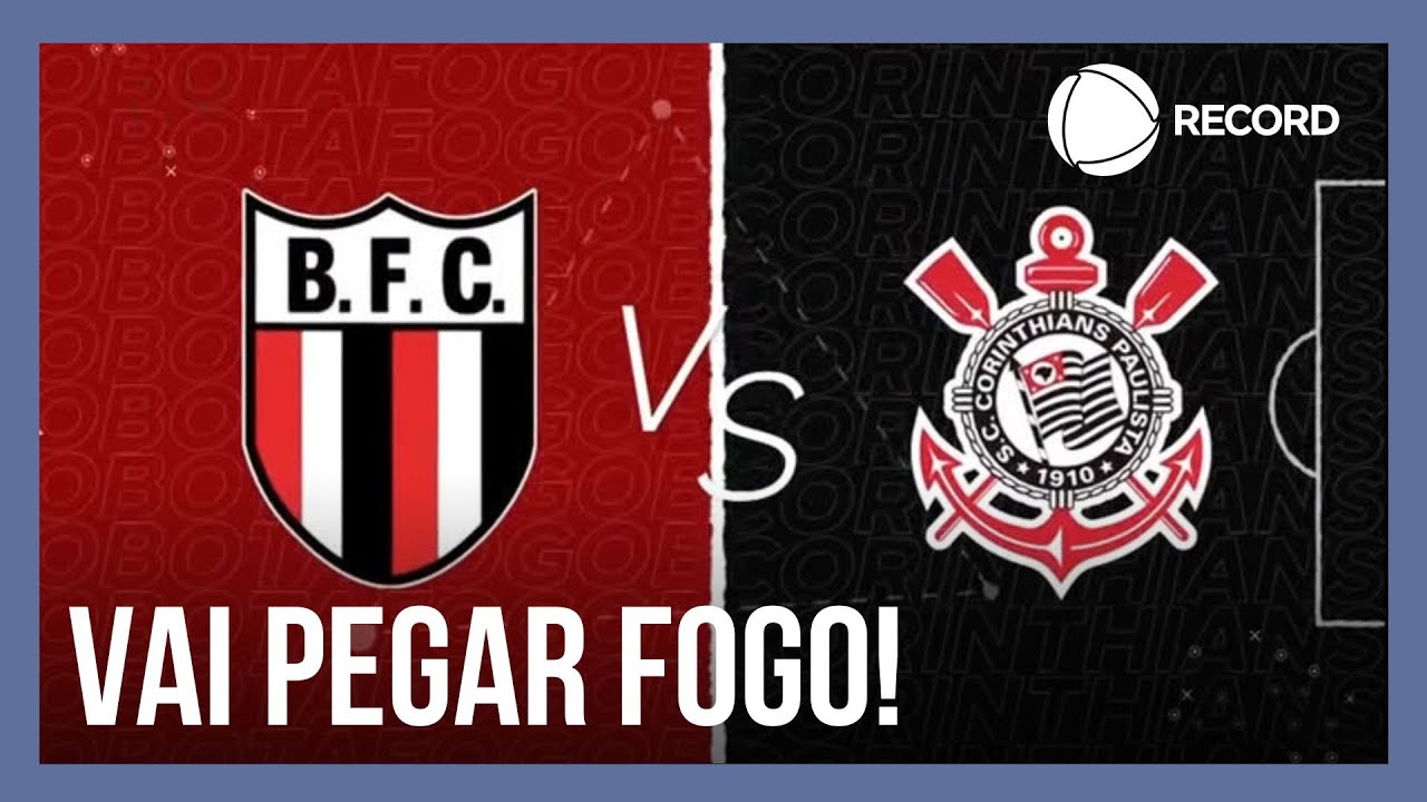 RECORD exibe Botafogo e Corinthians nesta quarta (14) pelo Paulistão