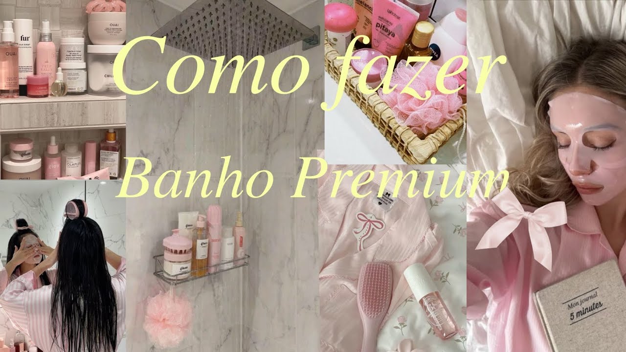 Passo a passo para o seu banho