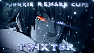 NARUTO - IN THE END | TWIXTOR + SYNC CLIPS FOR REMAKE @PJUNKIE4K  [AMV/EDIT]