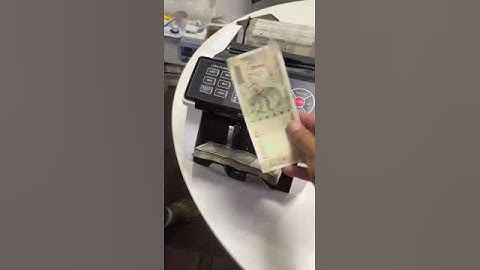 Money Counting Machine Available 😍