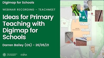 Webinar: Ideas for Primary Teaching with Digimap for Schools
