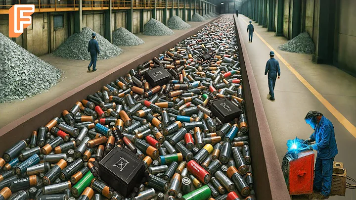 How Millions Of Batteries Are Recycled Every Day - Inside Battery Recycling Mega Factory