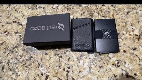 Code 118 Stealth Wallet Review