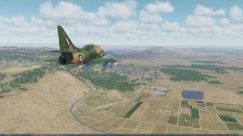 DCS A-4 Tipping Point attack mission (2021-04-05) - external view