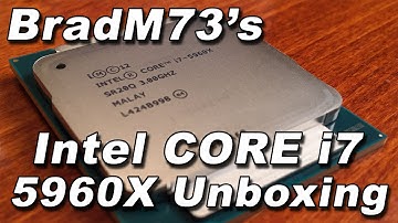 Intel Core i7-5960X Processor Extreme Edition Unboxing!!!!!