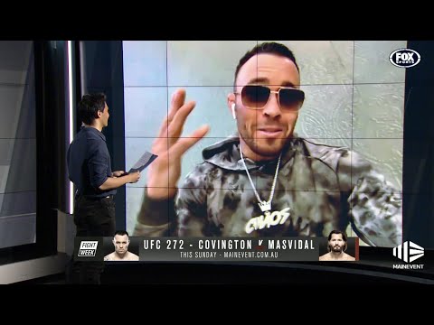 Colby Covington addresses $12,500 coach payment controversy - UFC 272