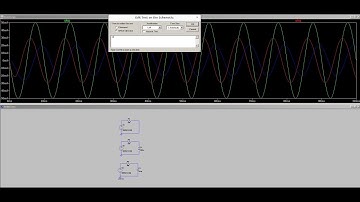 Electronic Basic 1:LTSpice design and simulate Phase in R RL RC circuit