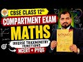 CBSE Class 12th Mathematics Compartment 2026 | Differentiation NCERT AND PYQS 🔥| 12th class