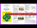 Grade 6 English | Unit 1 Listening Audio File