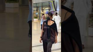 #SobithaDhulipala Stylish Visuals at Hyderabad Airport #shorts #trending #viral #tollywood