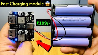 Fast Charging module testing video | Lithium battery fast charging circuit @Electronicsproject99