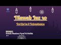 Tilawah juz 30 ( An-Naba - An-Nas ) Ustadz Maulana Yusuf