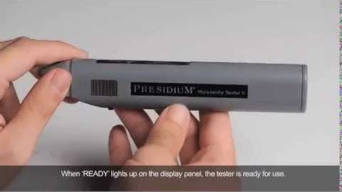 Presidium Moissanite Tester II - Switching On