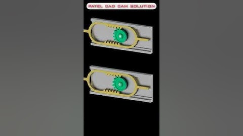 Reciprocate Gear Mechanism #solidworks #shorts #youtubeshorts #gear #mechanism #science #3dcad