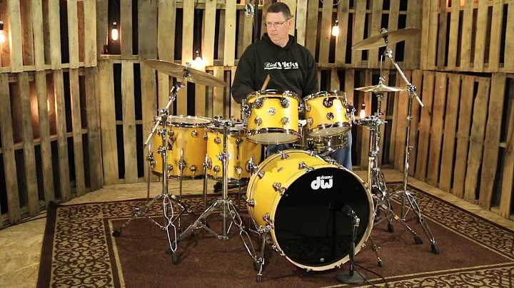 DW Collectors Shell Pack, Amber Satin Oil, Nickel hw