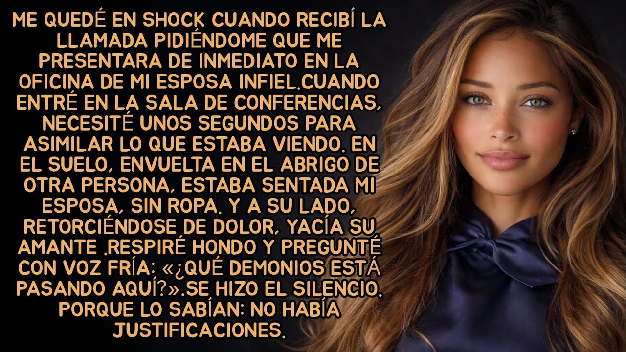 Me quedé en shock cuando recibí la llamada pidiéndome que me presentara de inmediato en la oficina