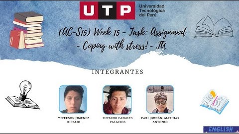 (AC-S15) Week 15 - Task: Assignment - Coping with stress! - TA