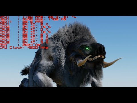 Unreal Engine 4 - Nvidia HairWorks Techdemo + Download link