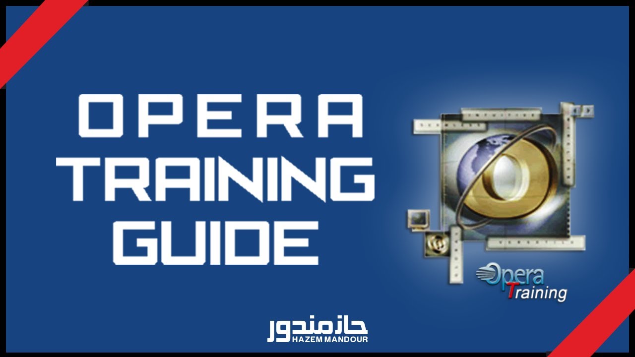 Opera Training Guide Hotelier - YouTube