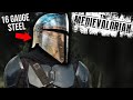 I Forged a MEDIEVAL MANDALORIAN Helmet!!  | Medieval Star Wars | How to Make a Helmet