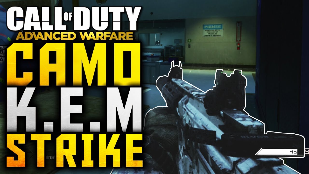 COD Ghosts: ADVANCED WARFARE CAMO KEM STRIKE! - ADVANCED WARFARE PRE-ORDER DLC CAMO KEM STRIKE!
