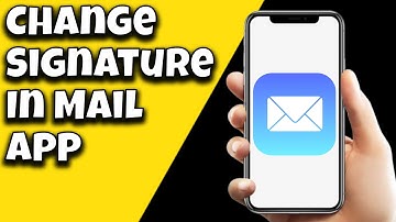 How To Change Signature In Mail App On iPhone