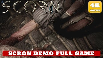 SCORN Gameplay - Alpha Demo Full [4K 60FPS] - Horror - No Commentary