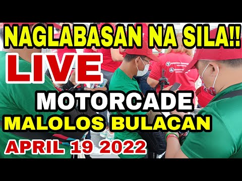 LIVE NOW MOTORCADE MALOLOS BULACAN