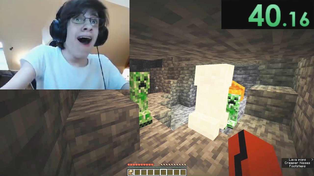 Reach Bedrock in 00:02.400 by Patrick_star0077 - Minecraft (Classic) -  Speedrun