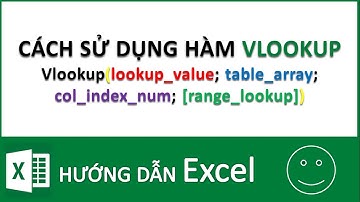 Cách sử dụng hàm VLOOKUP trong EXCEL - Hướng dẫn thực hành EXCEL cơ bản cho người mới bắt đầu