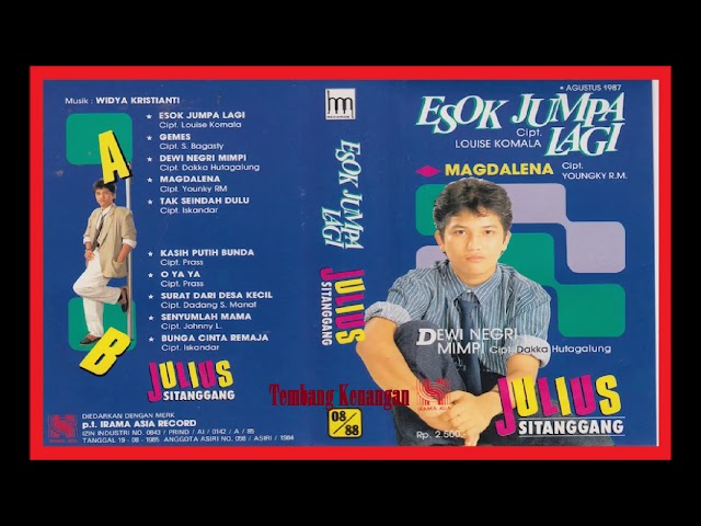 Julius Sitanggang Esok Jumpa Lagi -1987 ||  Full Album class=