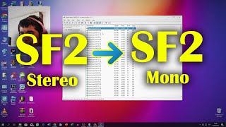 Sf2 Stereo A Sf2 Mono Reducir Tamaño Awave Studio